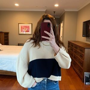 Knot Sisters Stripe Sweater ~ Size X-SMALL